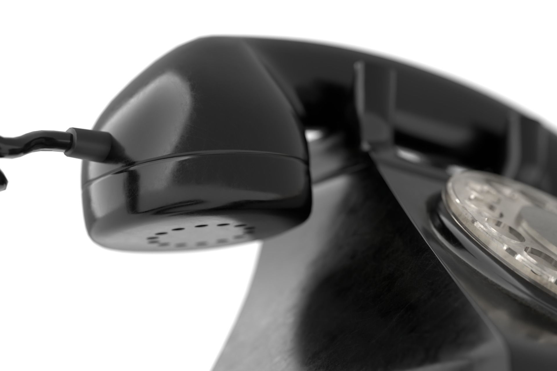 Old telephone 3D model_6