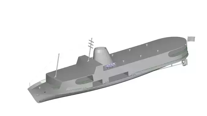 Ship 2 3D model