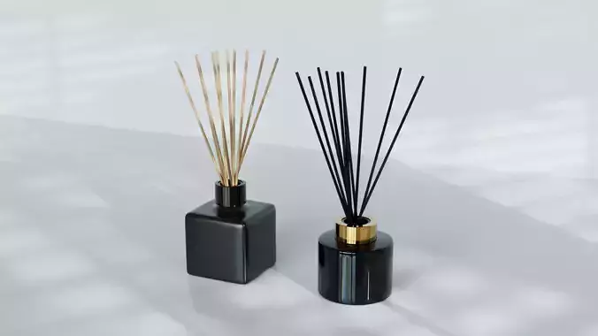 Room Fragrance Reed Diffusers 3D model
