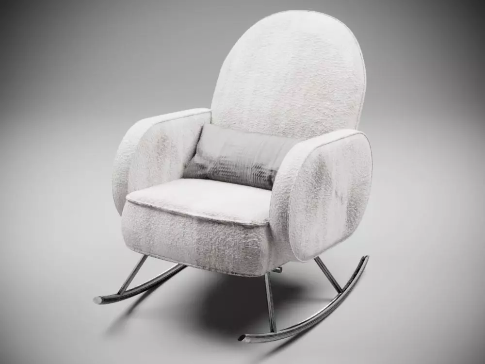  Nursery Chair Compass Rocker  3D model_0