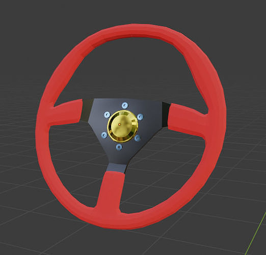 RACE STEERING WHEELS Free 3D model