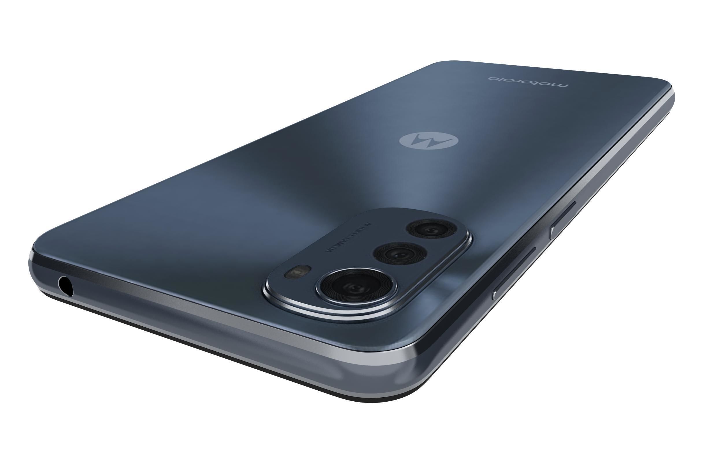 Motorola Moto E32 Blue And Silver 3D model_13