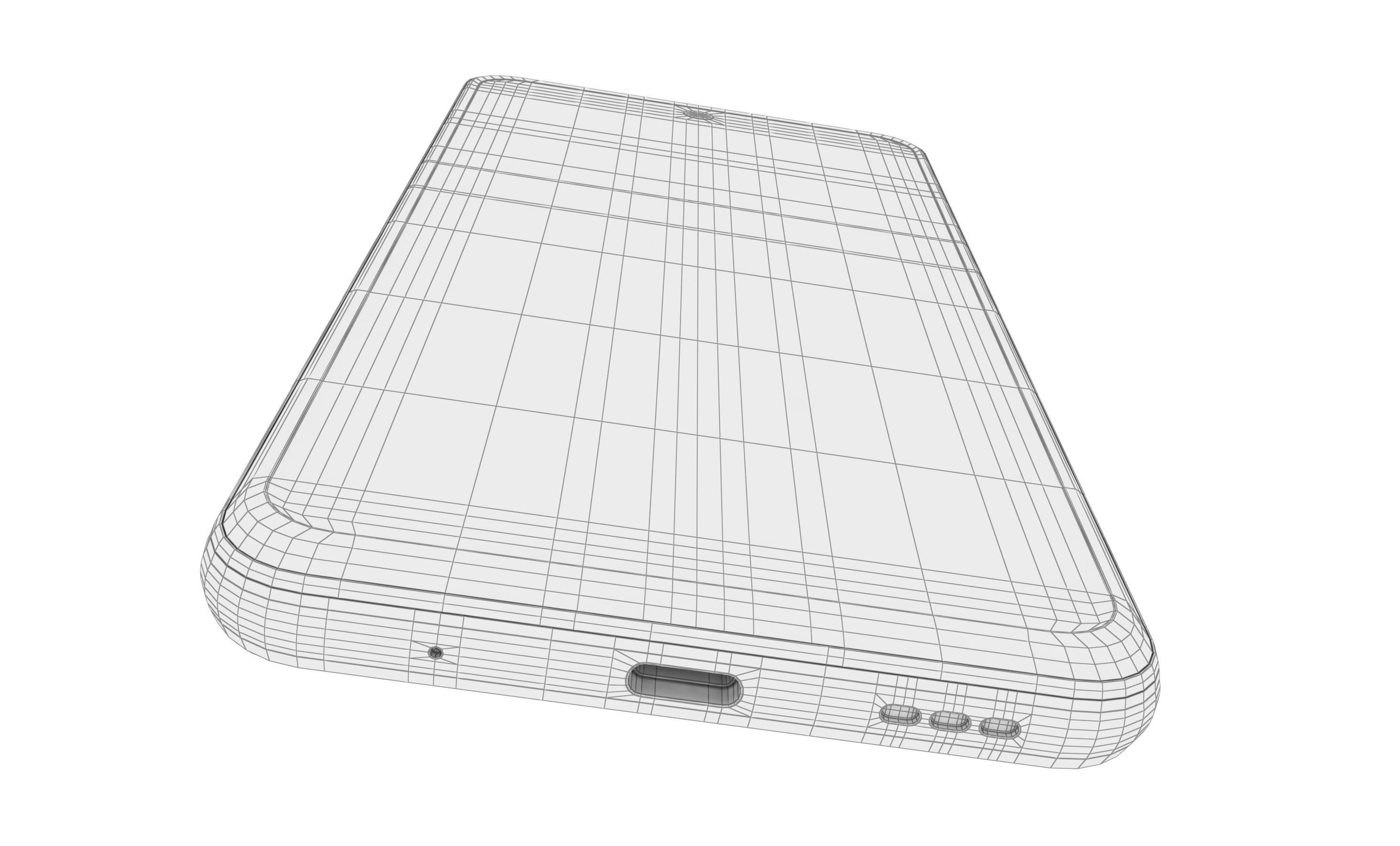 Motorola Moto E32 Blue And Silver 3D model_32