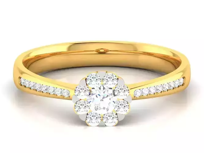 Solitaire Wedding Engagement Ring