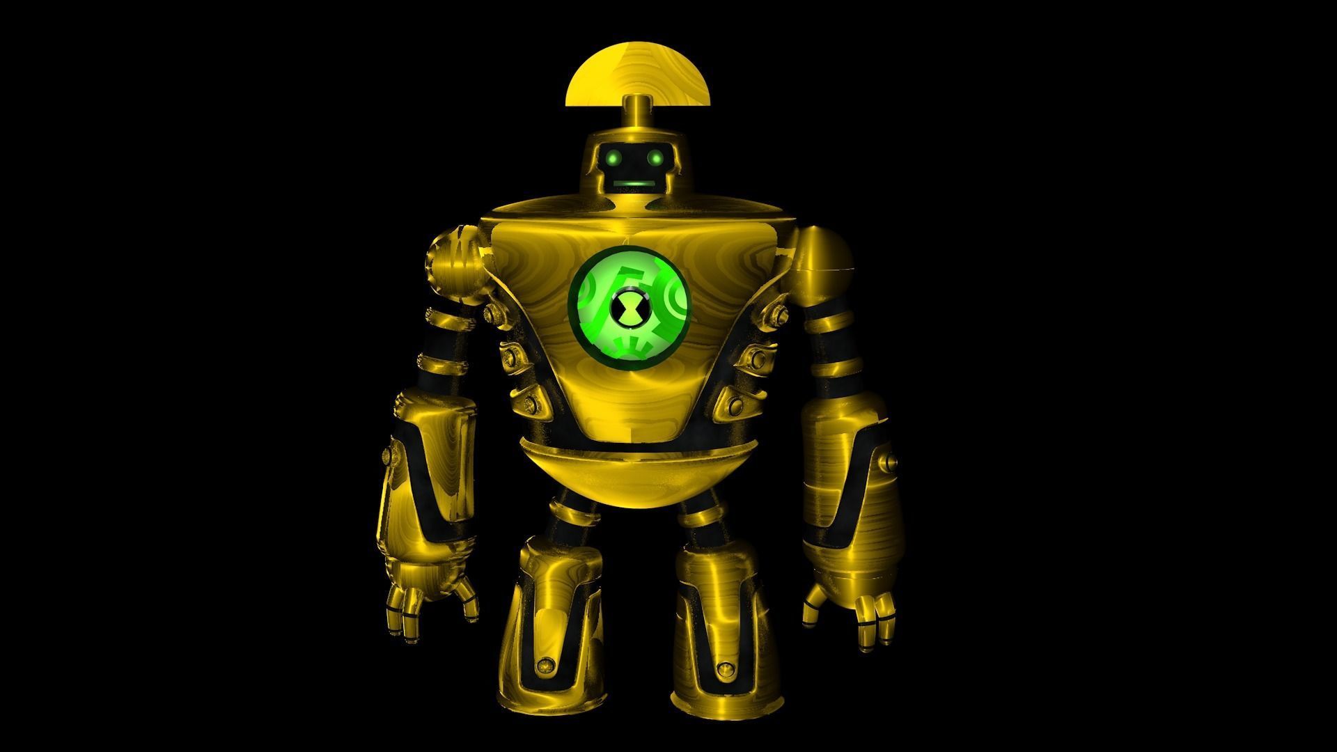 ClockWork Ben 10 Ultimate alien 3d Model 3D model_9