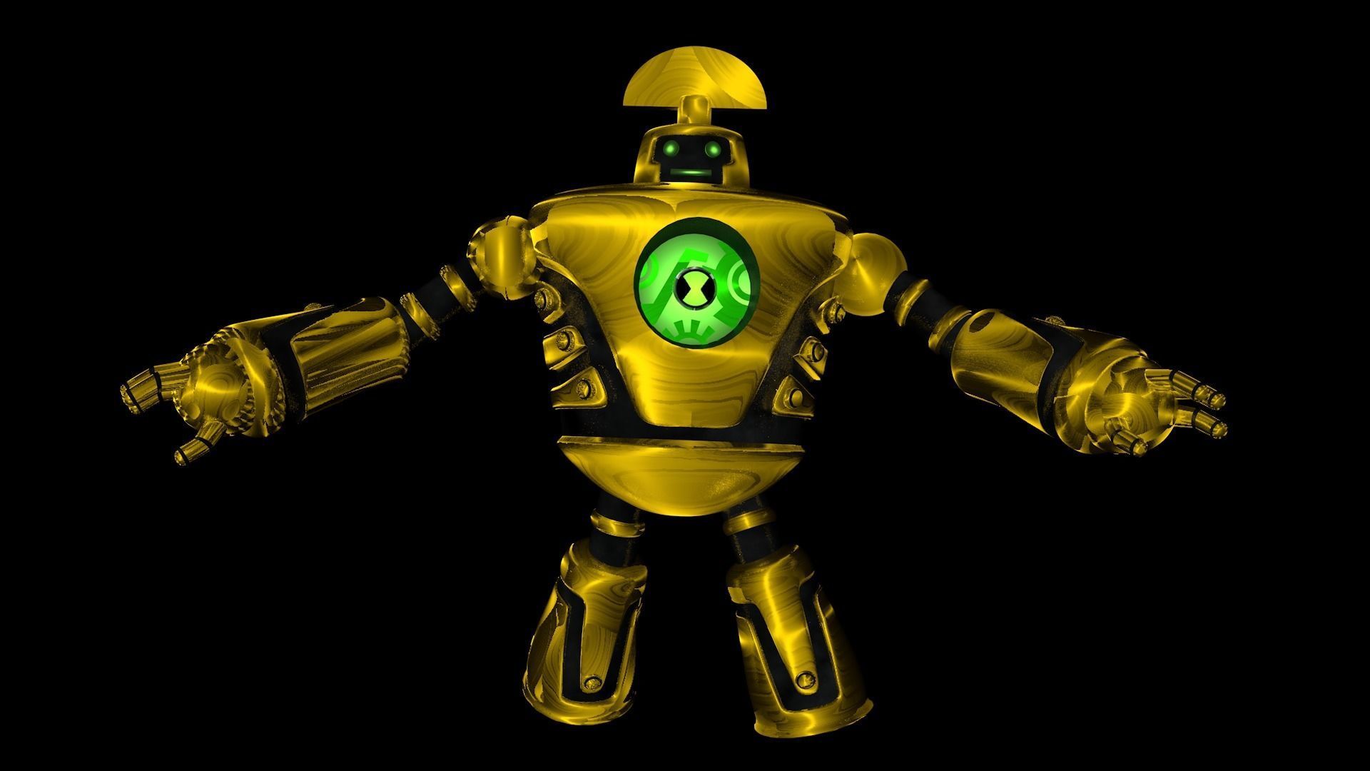 ClockWork Ben 10 Ultimate alien 3d Model 3D model_6
