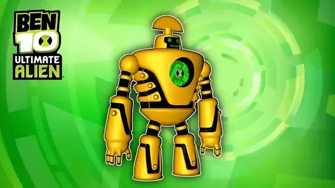 ClockWork Ben 10 Ultimate alien 3d Model