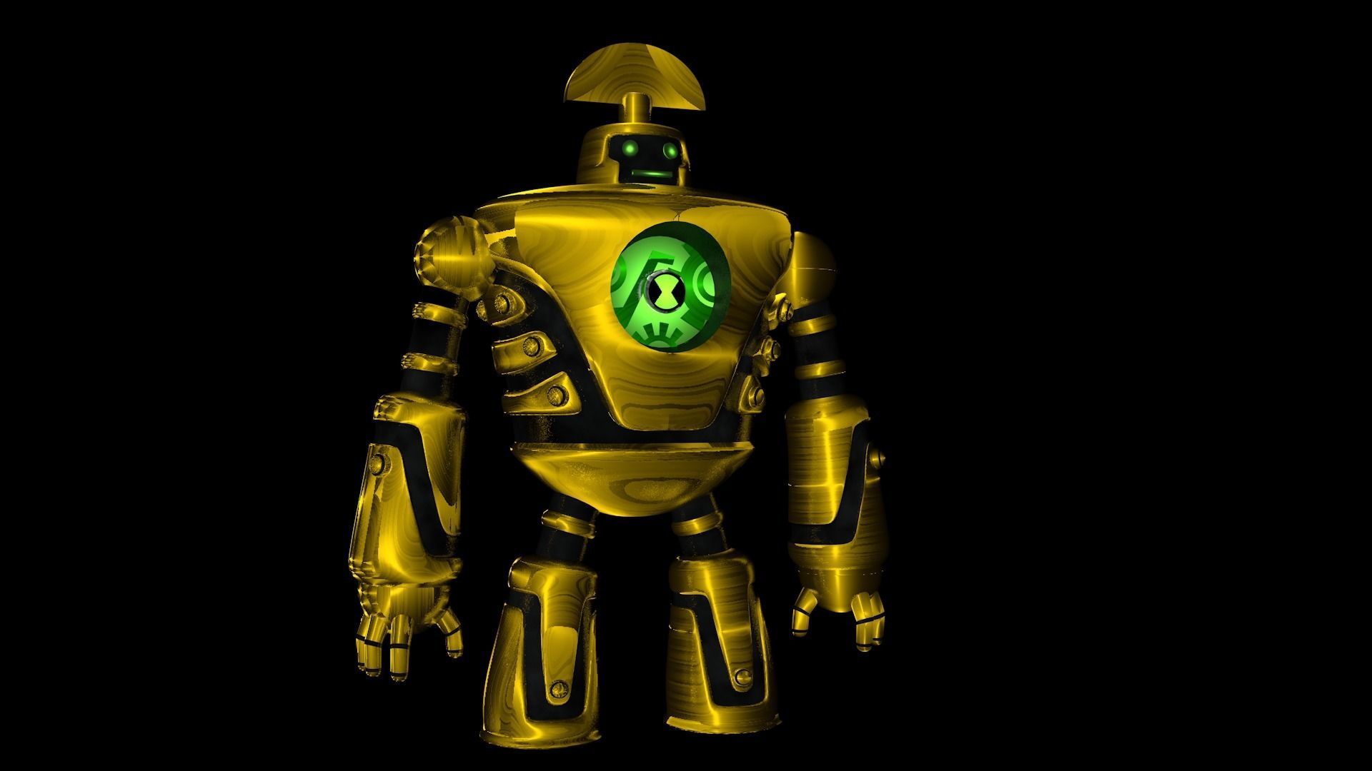 ClockWork Ben 10 Ultimate alien 3d Model 3D model_8