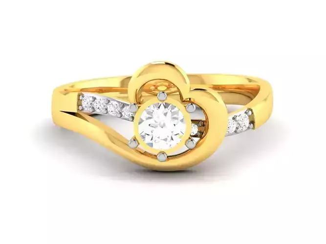 Solitaire Wedding Engagement Ring