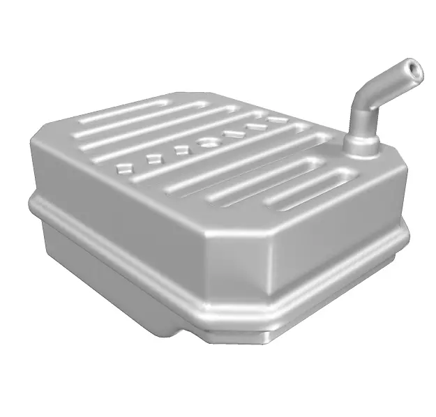 Vehicle Fuel Tank 3D model_0