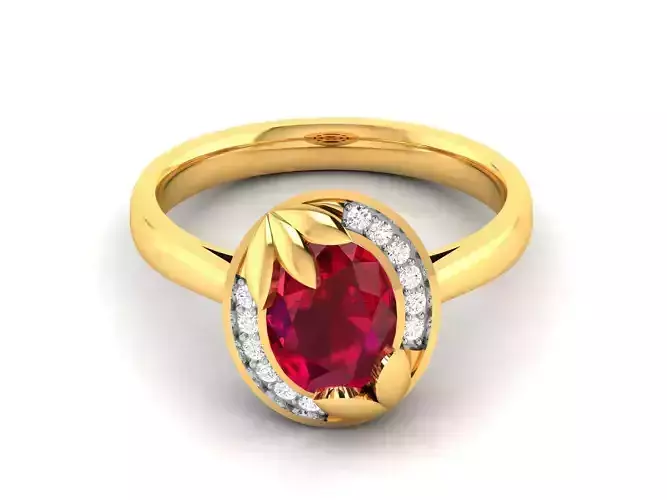 Solitaire Wedding Engagement Ring