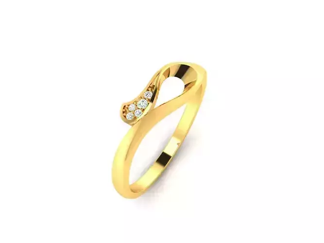 Solitaire Wedding Engagement Ring