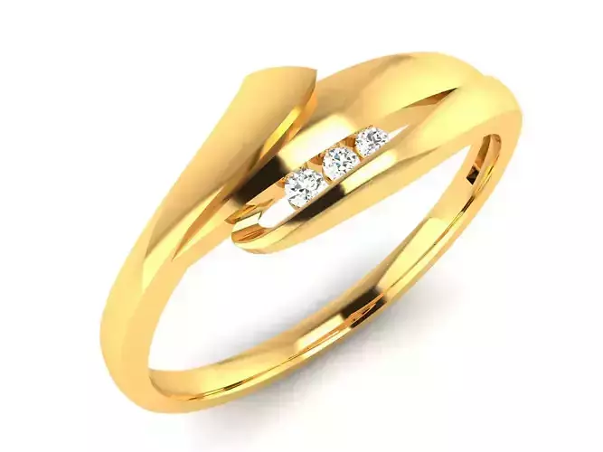 Solitaire Wedding Engagement Ring