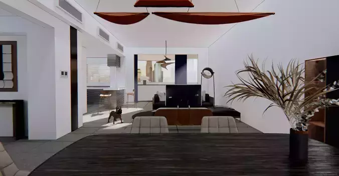 Living room interior