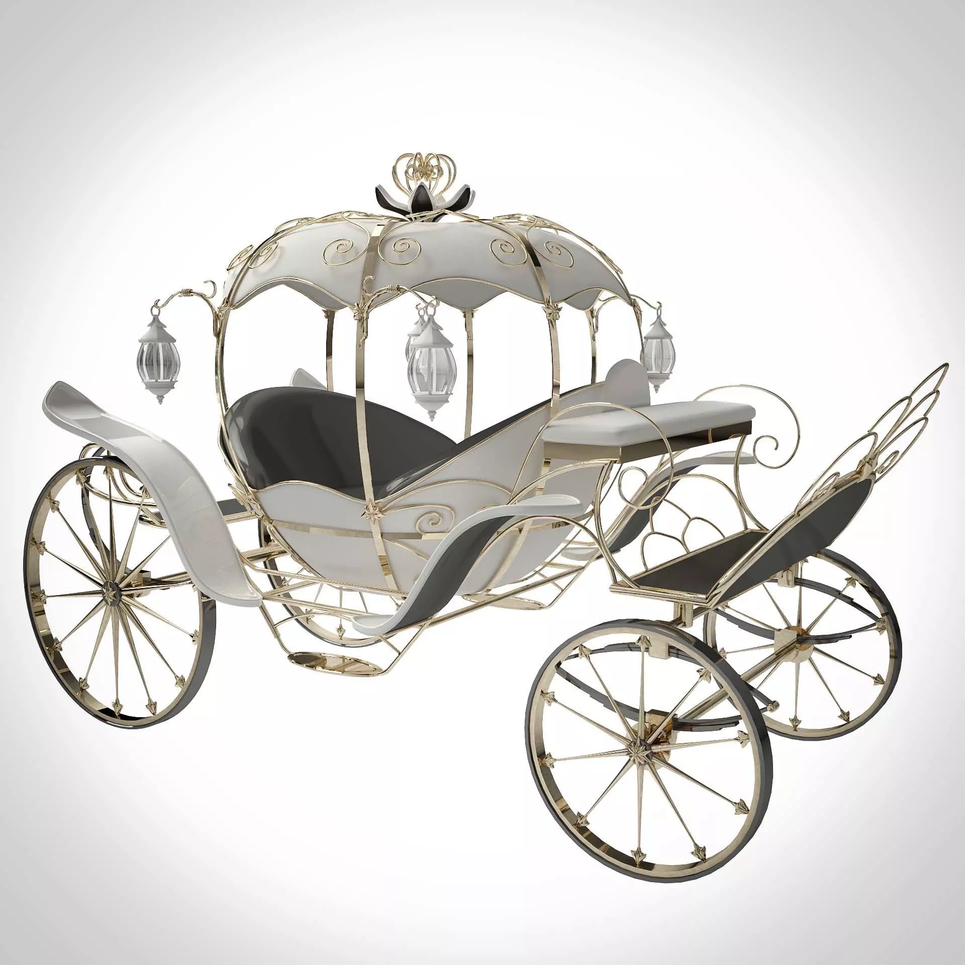 Carriage cinderella 3D model