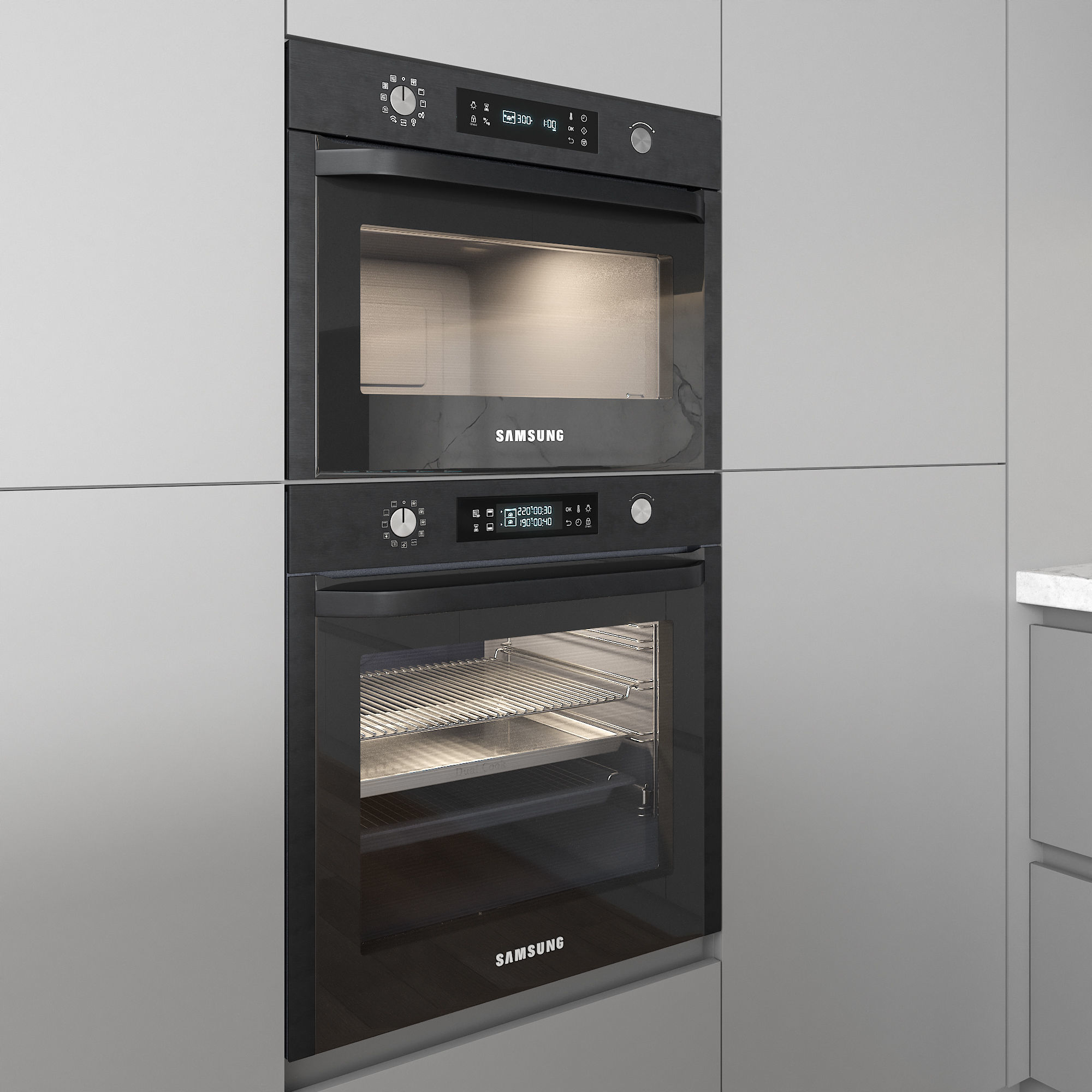 Modern kitchen 3D model_5