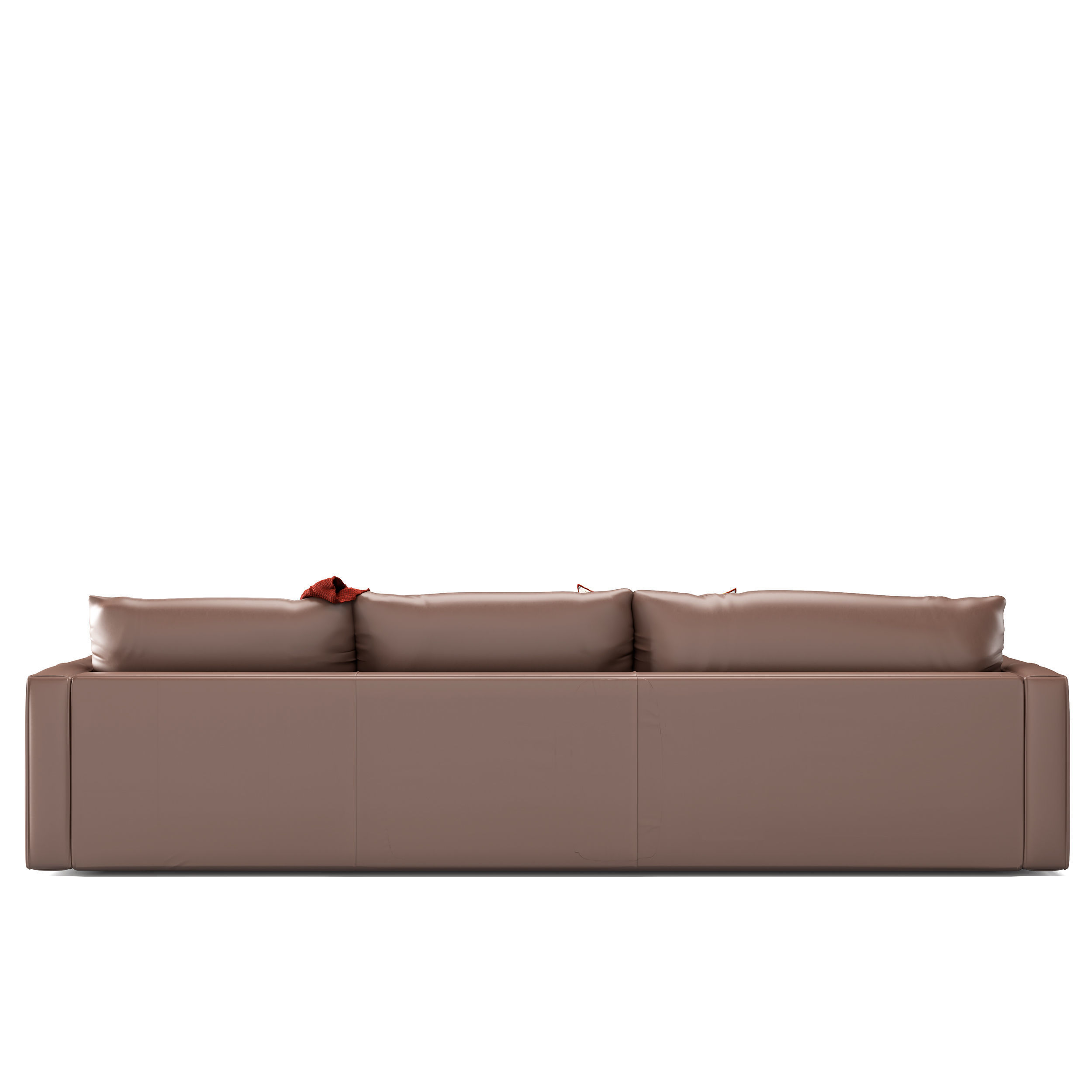 CB Lounge Deep Leather 2-Piece Sectional Sofa 3D model_7