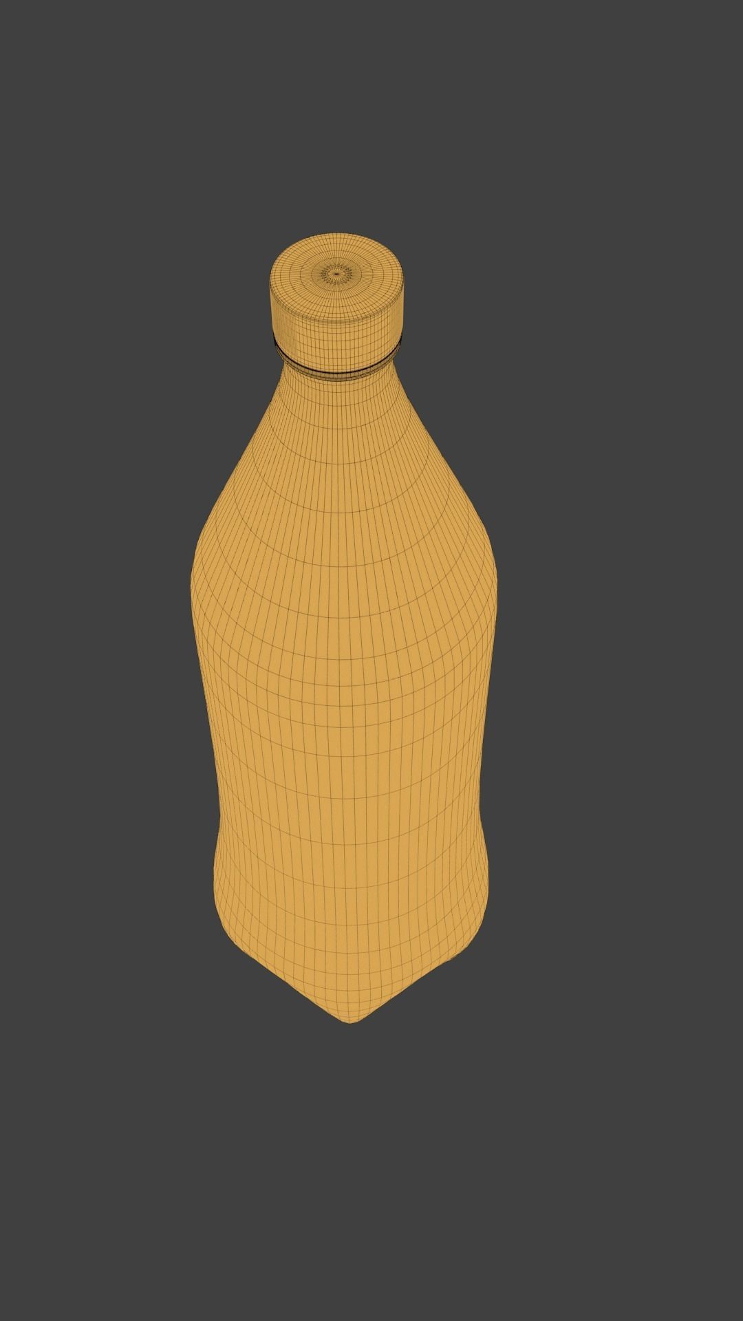 SPRITE and COCACOLA  pet bottle 1750 ml and water bottle 3D model_13