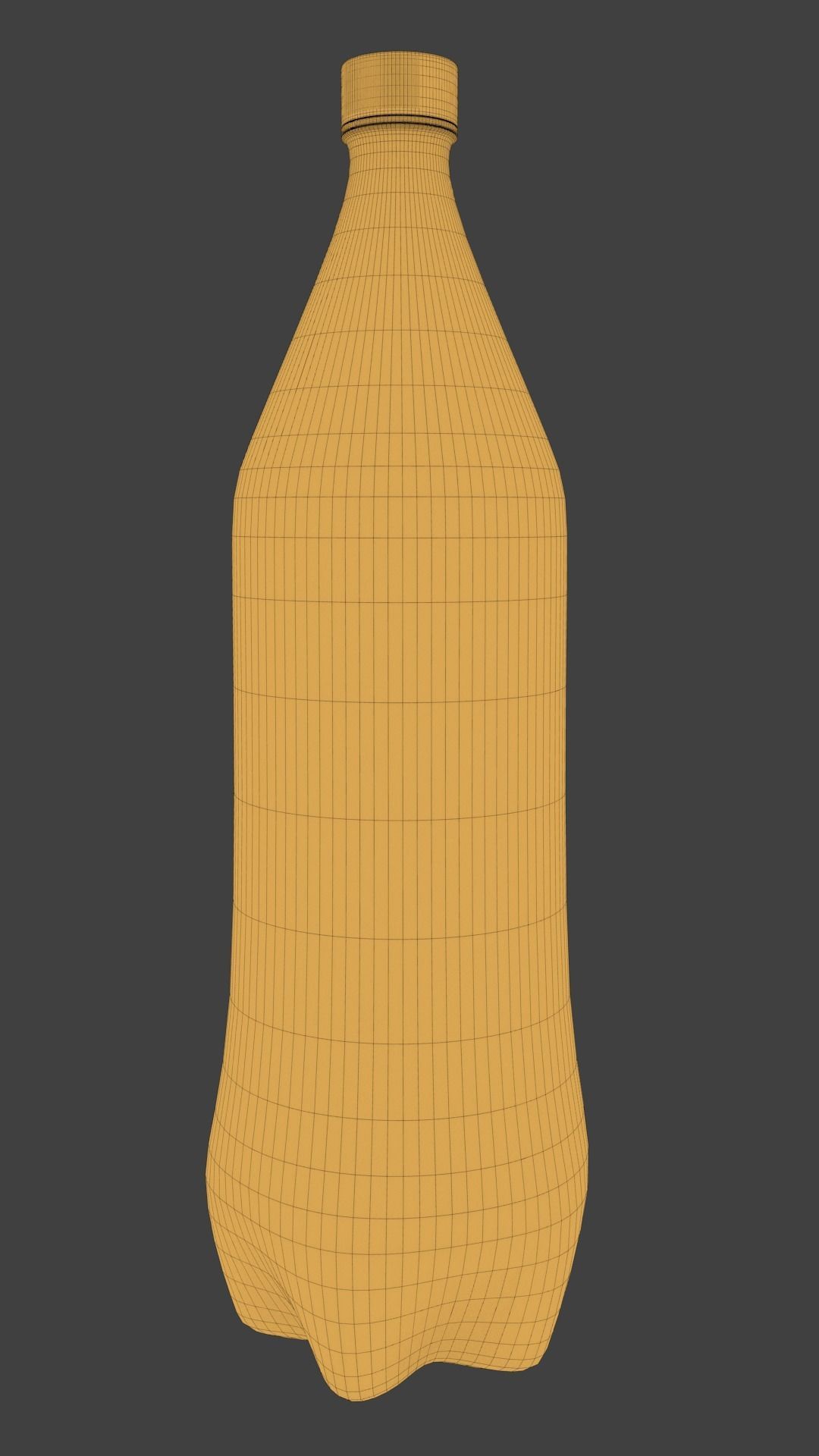 SPRITE and COCACOLA  pet bottle 1750 ml and water bottle 3D model_7