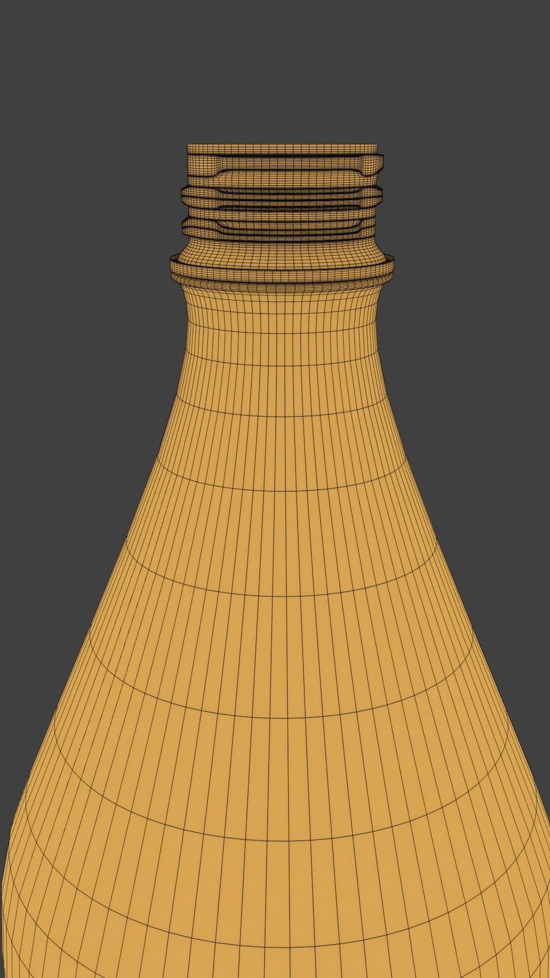 SPRITE and COCACOLA  pet bottle 1750 ml and water bottle 3D model_10