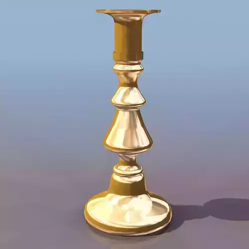 Candel candlestick silhouette