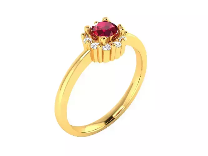 Solitaire Engagement Wedding Diamond Ring