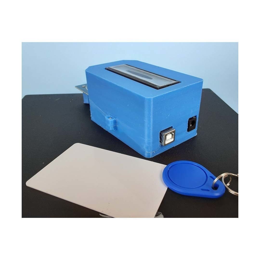 case Arduino uno rfid with LCD 3D model 3D printable | CGTrader