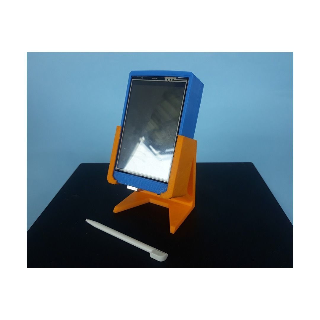 Arduino Uno lcd tft 35 shield arduino 3D print model_2