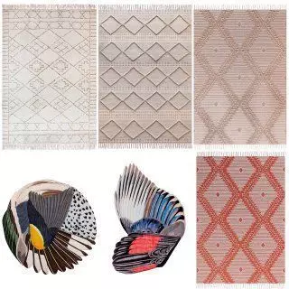 Rugs and carpets 3D Model Collection_0