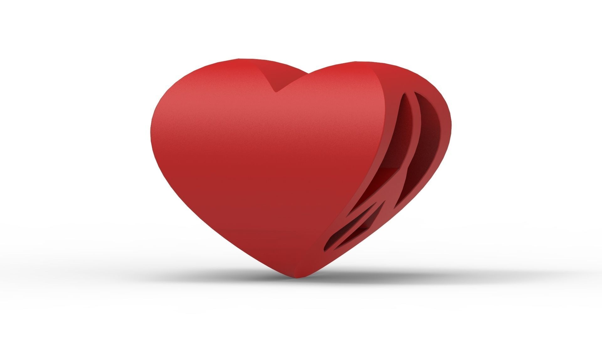 Peace and Love 3D print model_4