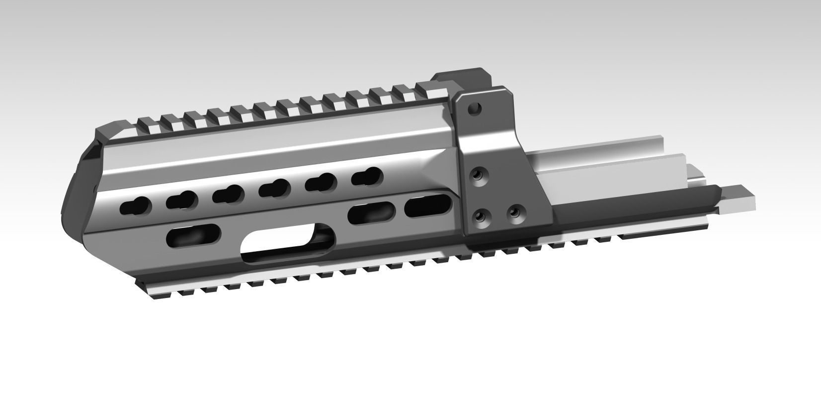 G36KA4 RIS Handguard for SPECNA UMAREX ST brand 3D print model_1