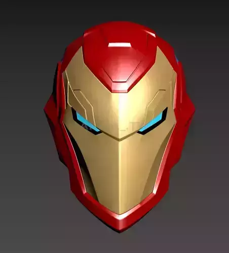 Iron Man Prime Armor Helmet Cosplay Marvel Duel 3D print model