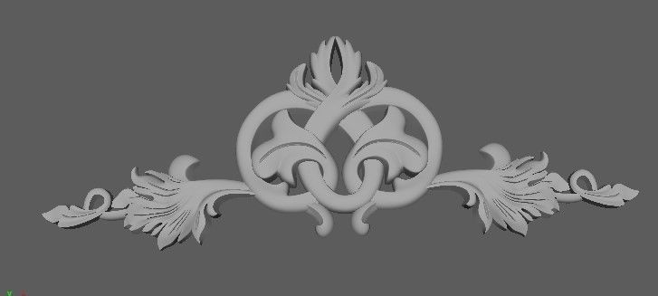 dekor ornament 3D model_3