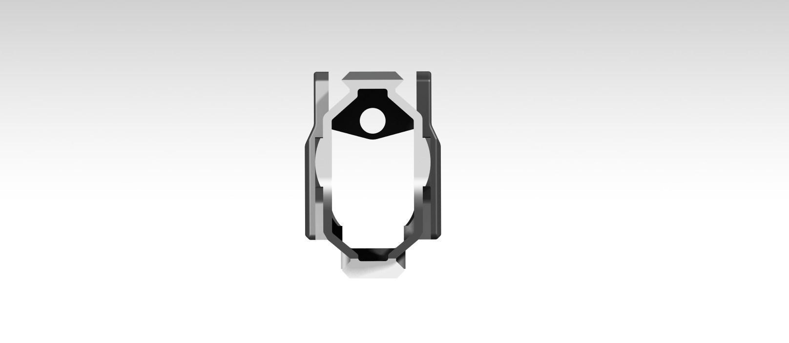 G36KA4 RIS Handguard for SRC brand 3D print model_3