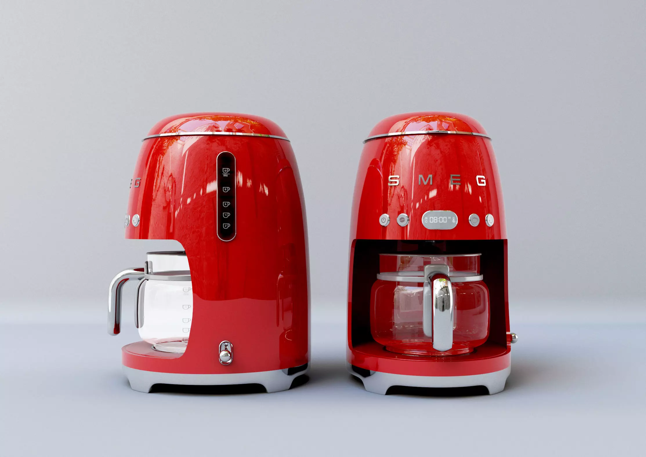 smeg filter coffee machine 3D model_0