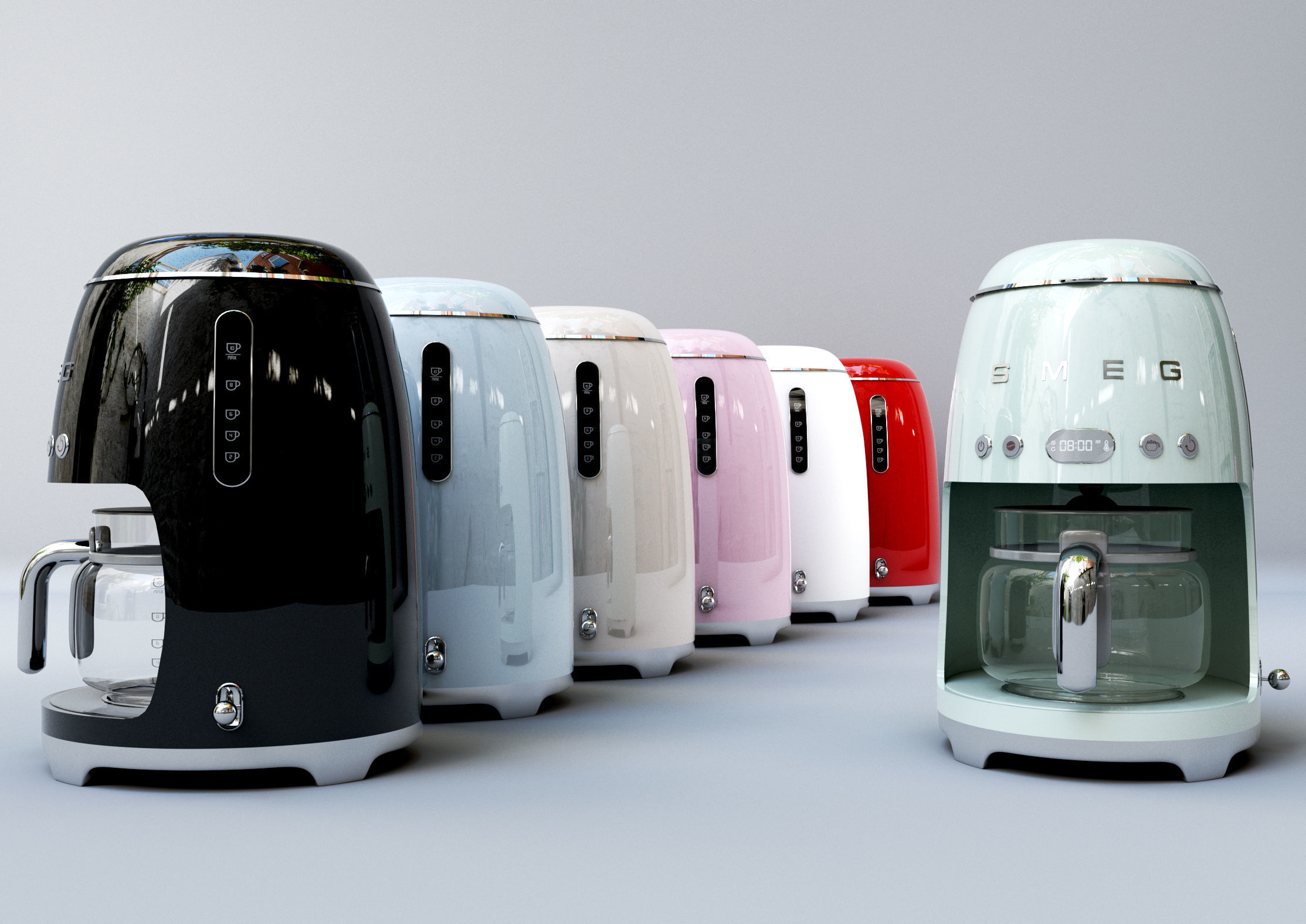 smeg filter coffee machine 3D model_3