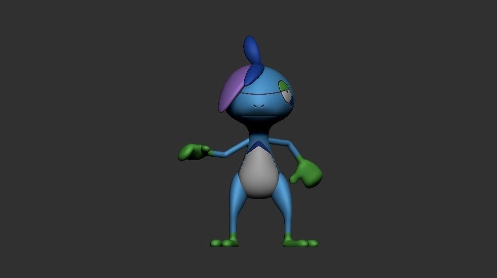 pokemon drizzile 3D print model_5