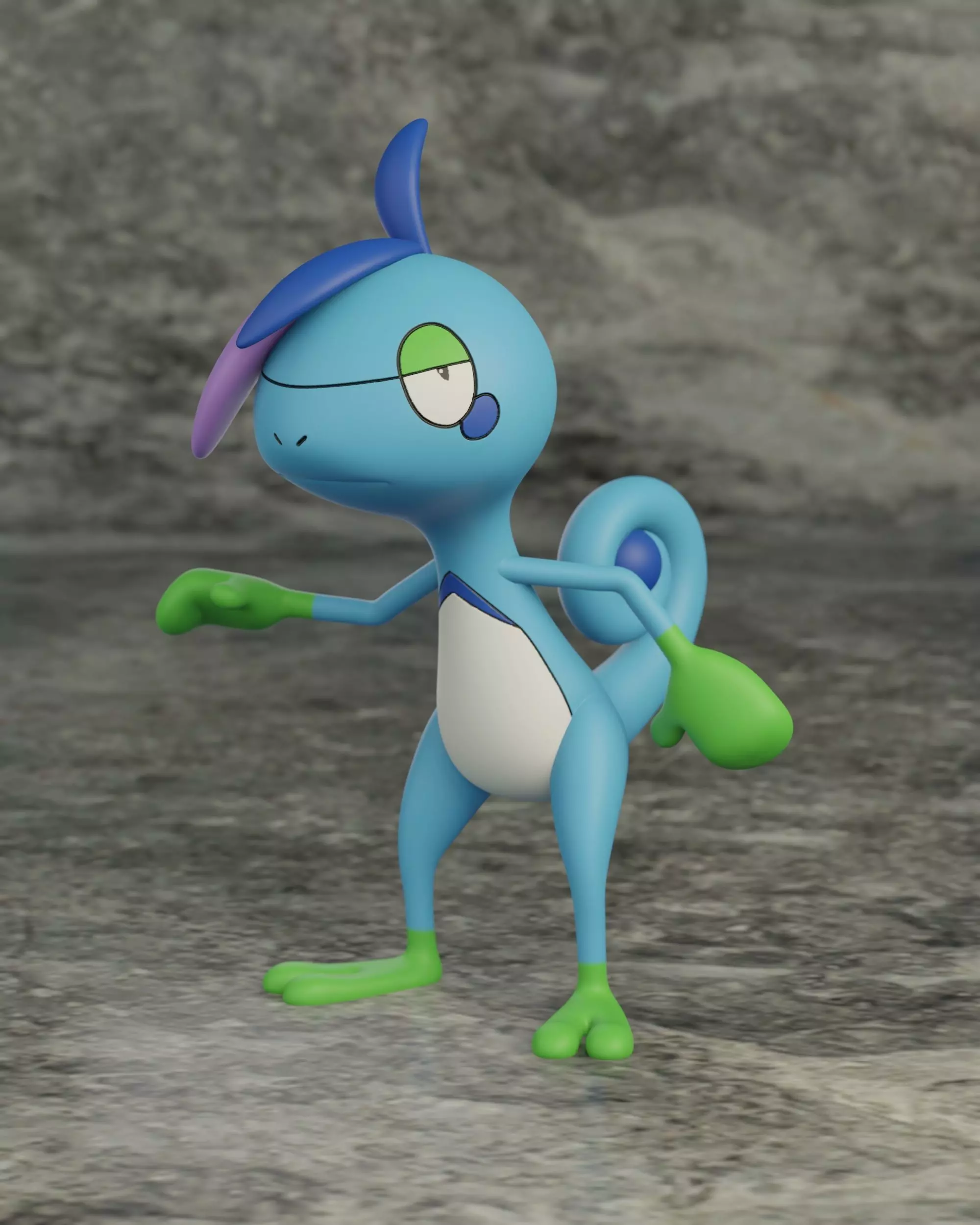 pokemon drizzile 3D print model_0