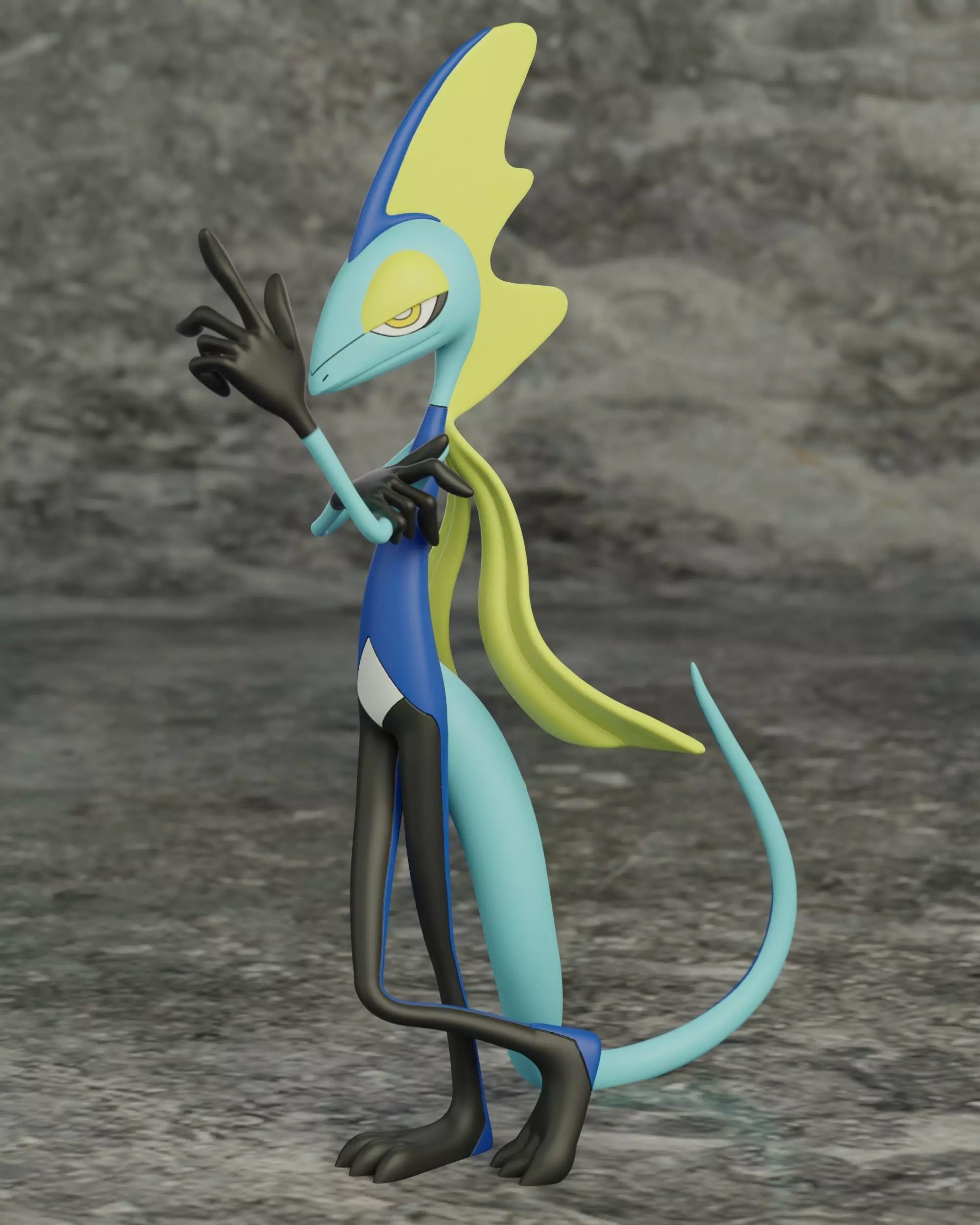 pokemon inteleon 3D print model_0