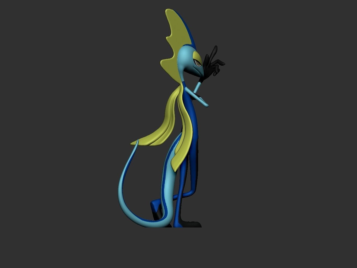 pokemon inteleon 3D print model_15