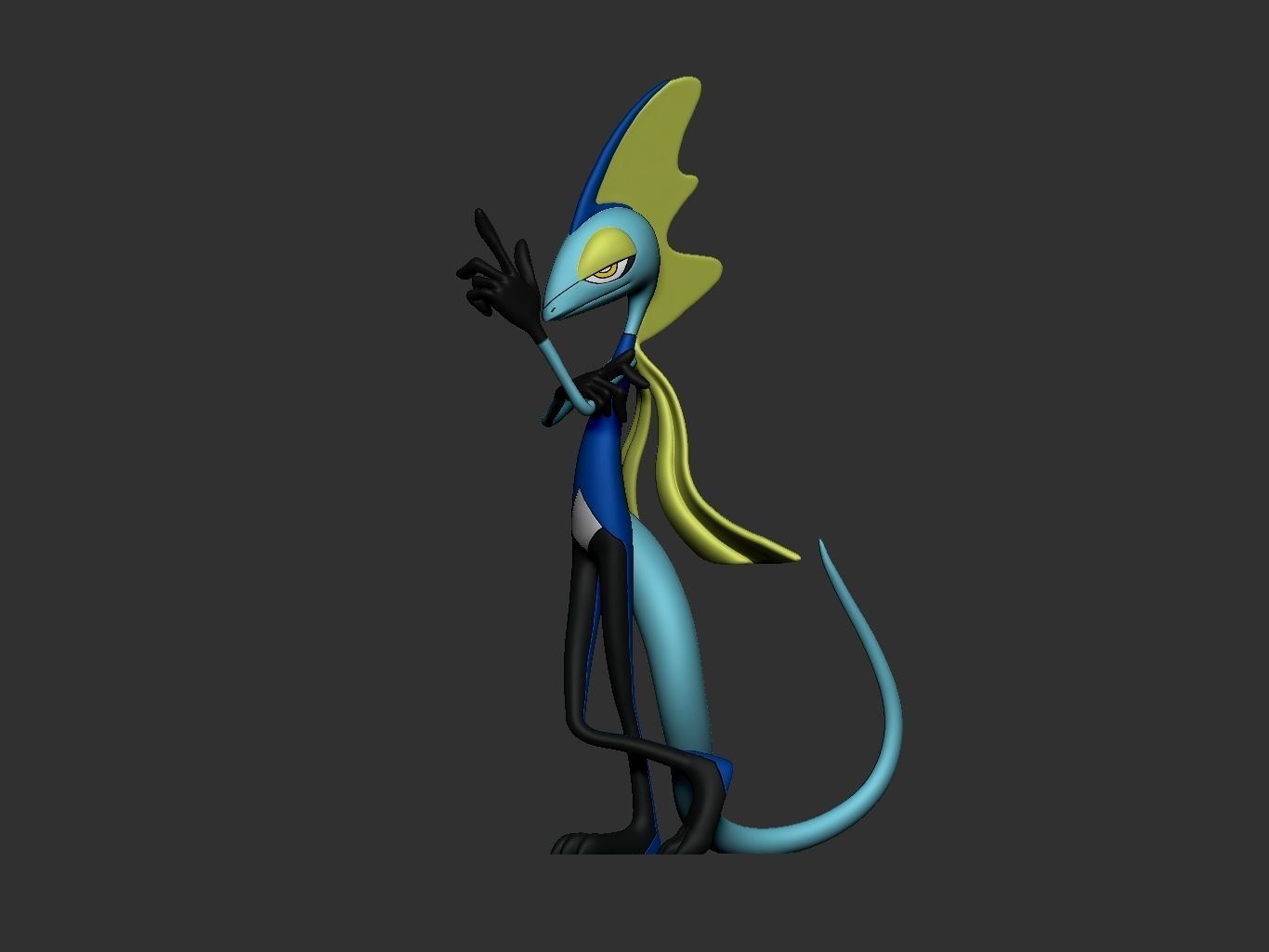 pokemon inteleon 3D print model_1