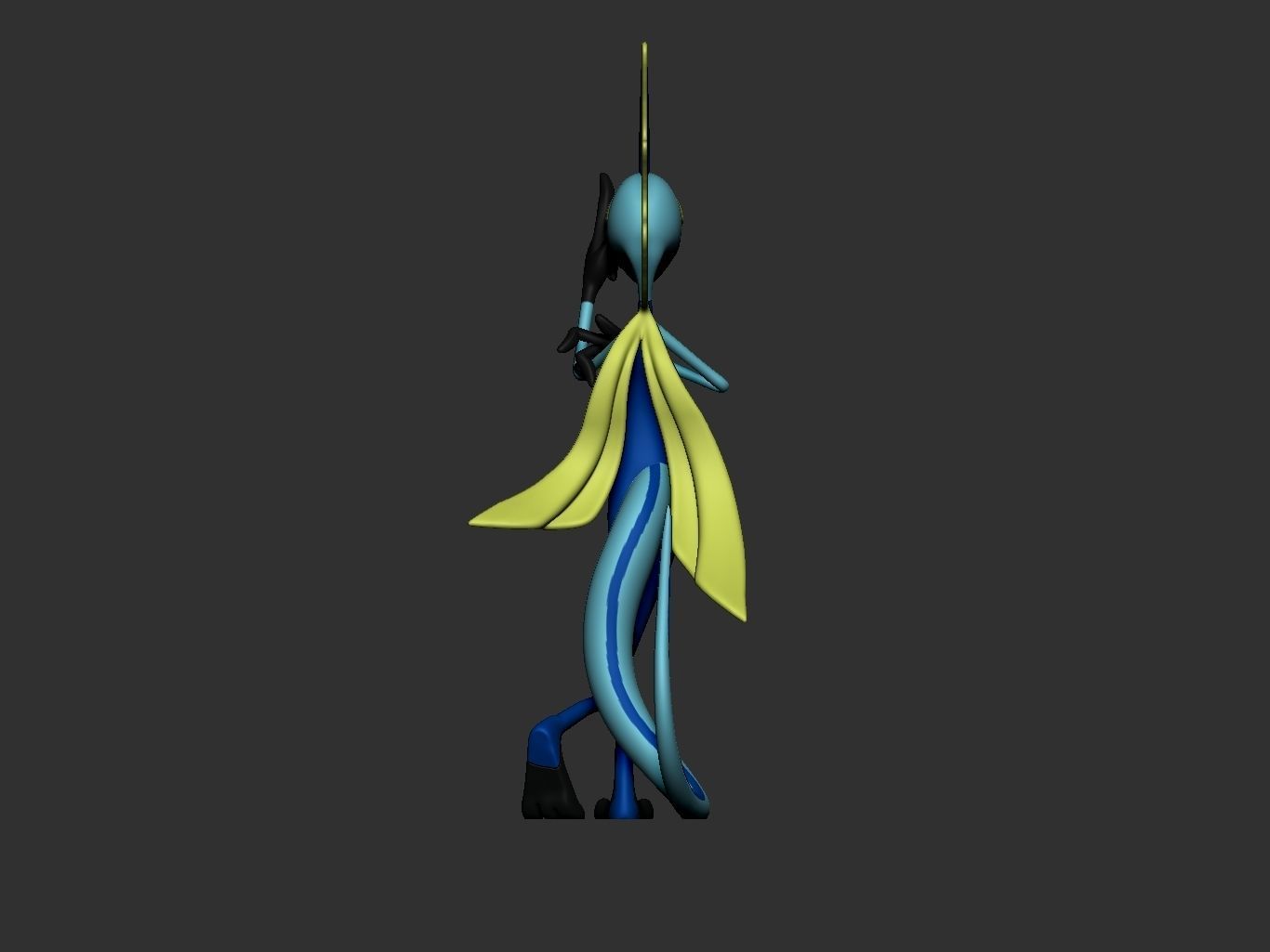 pokemon inteleon 3D print model_13