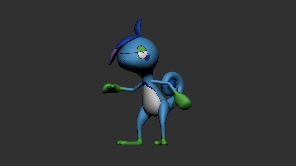 pokemon sobble evolution pack 3D print model_4