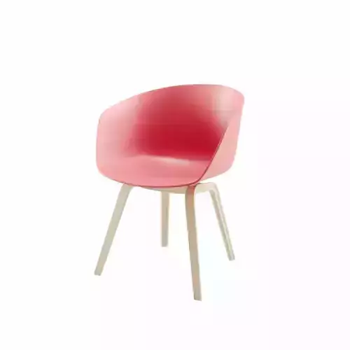 about a chair AAC22 by HAY Free 3D model