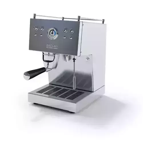 Stainless Steel Modern Espresso Machine