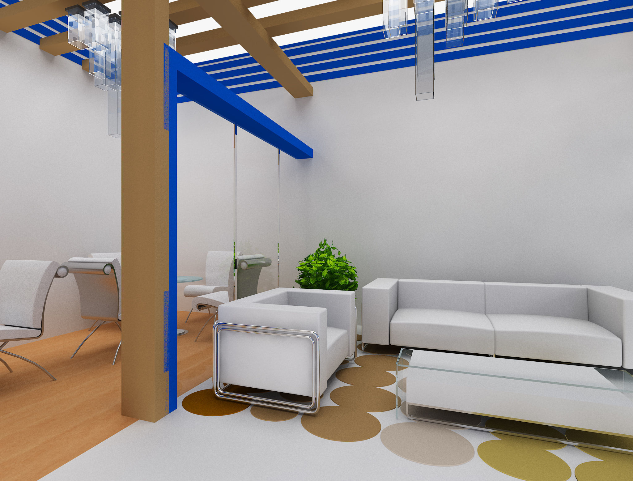  Booth Exhibition Stand a479a 3D model_14