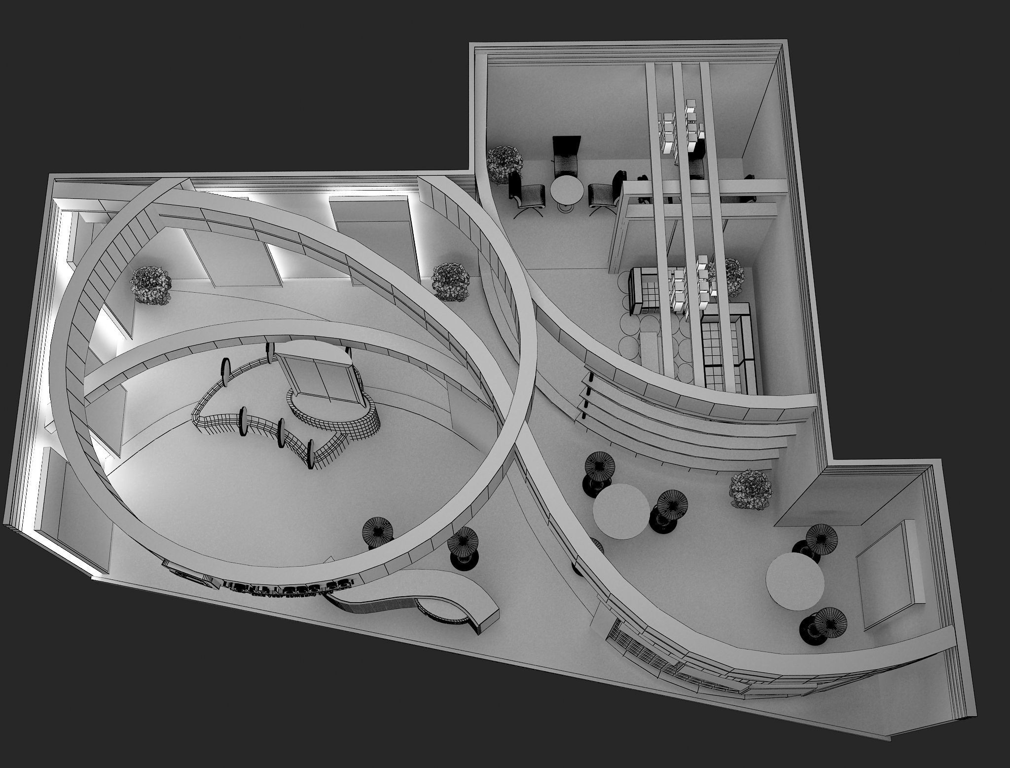  Booth Exhibition Stand a479a 3D model_21