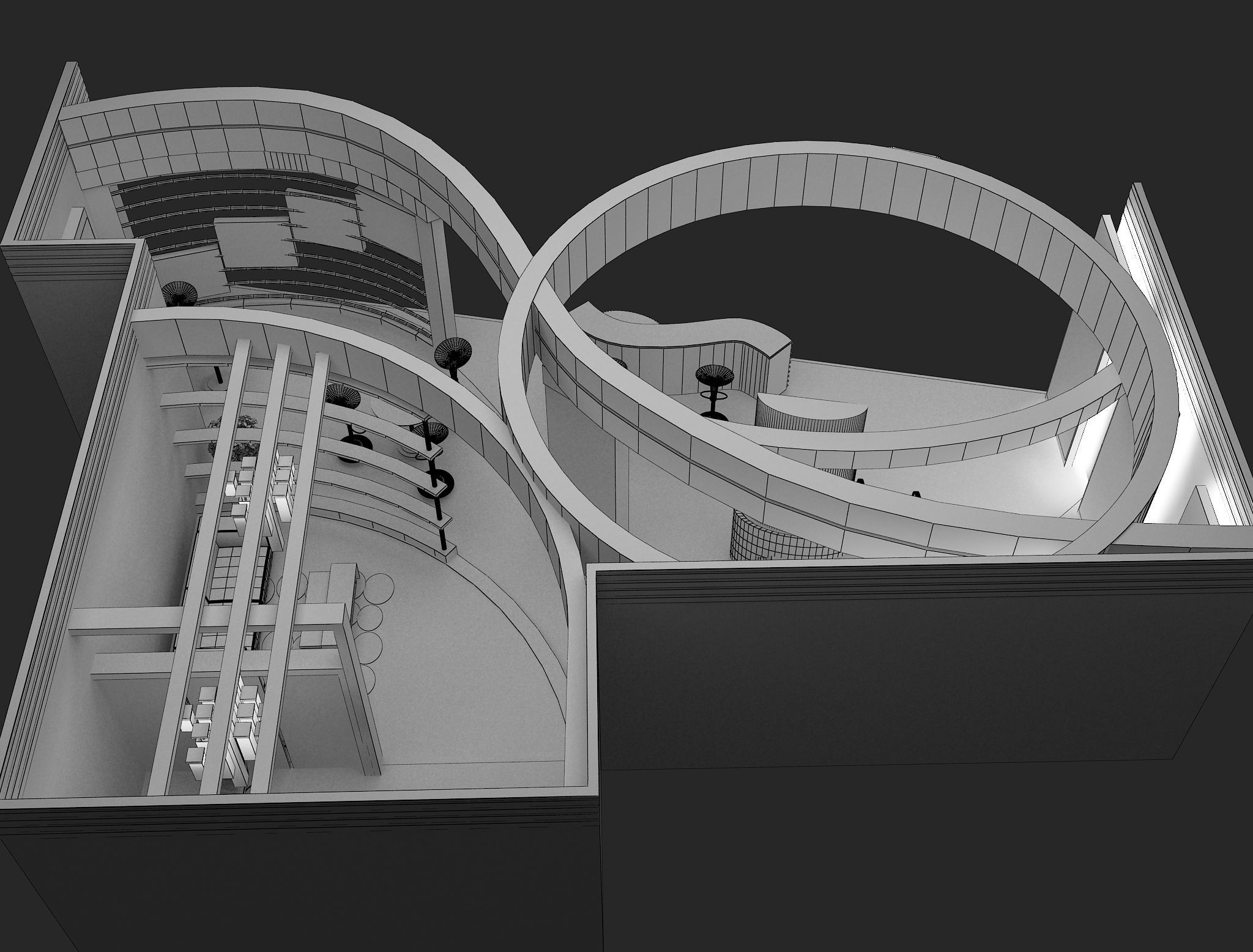  Booth Exhibition Stand a479a 3D model_11