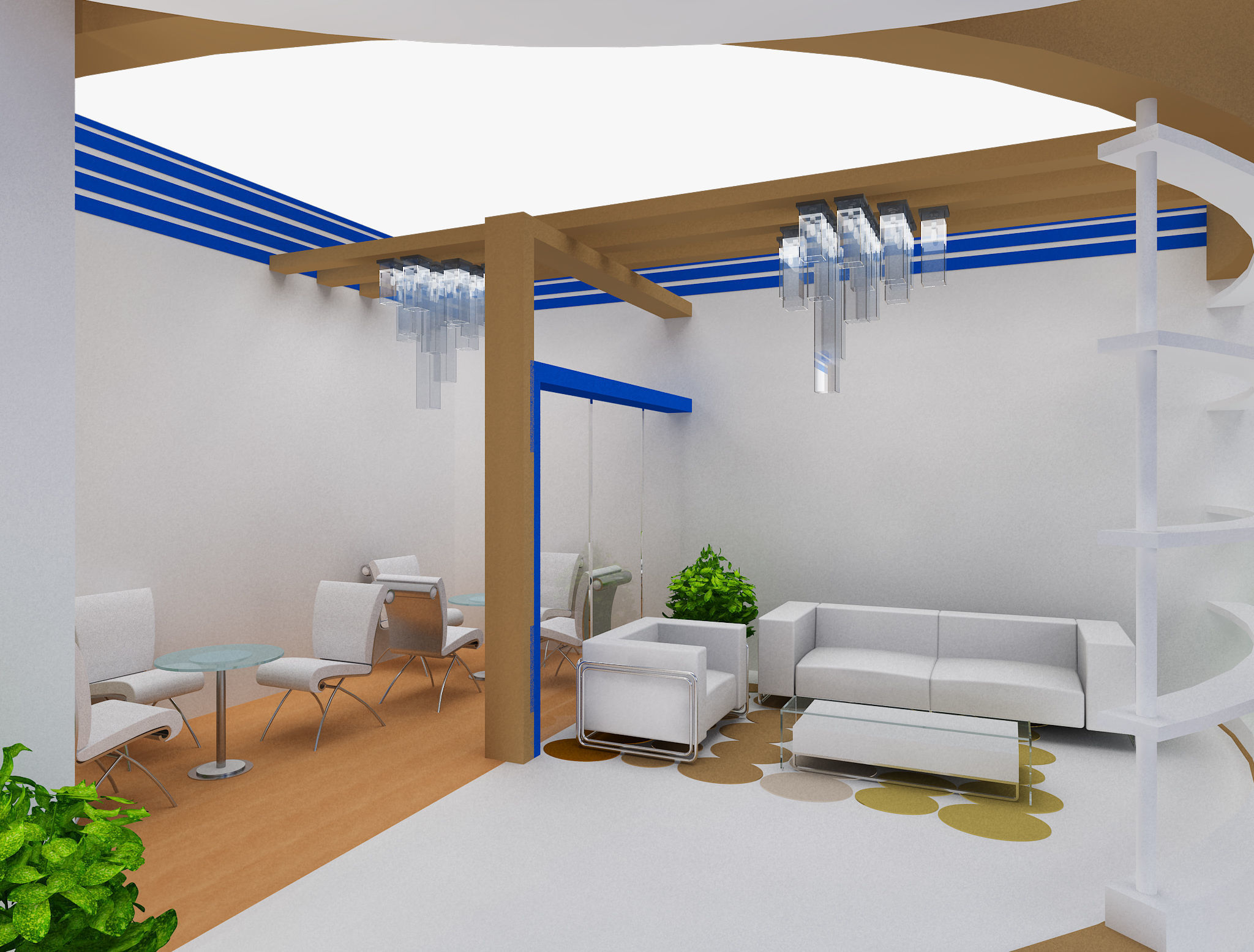  Booth Exhibition Stand a479a 3D model_24