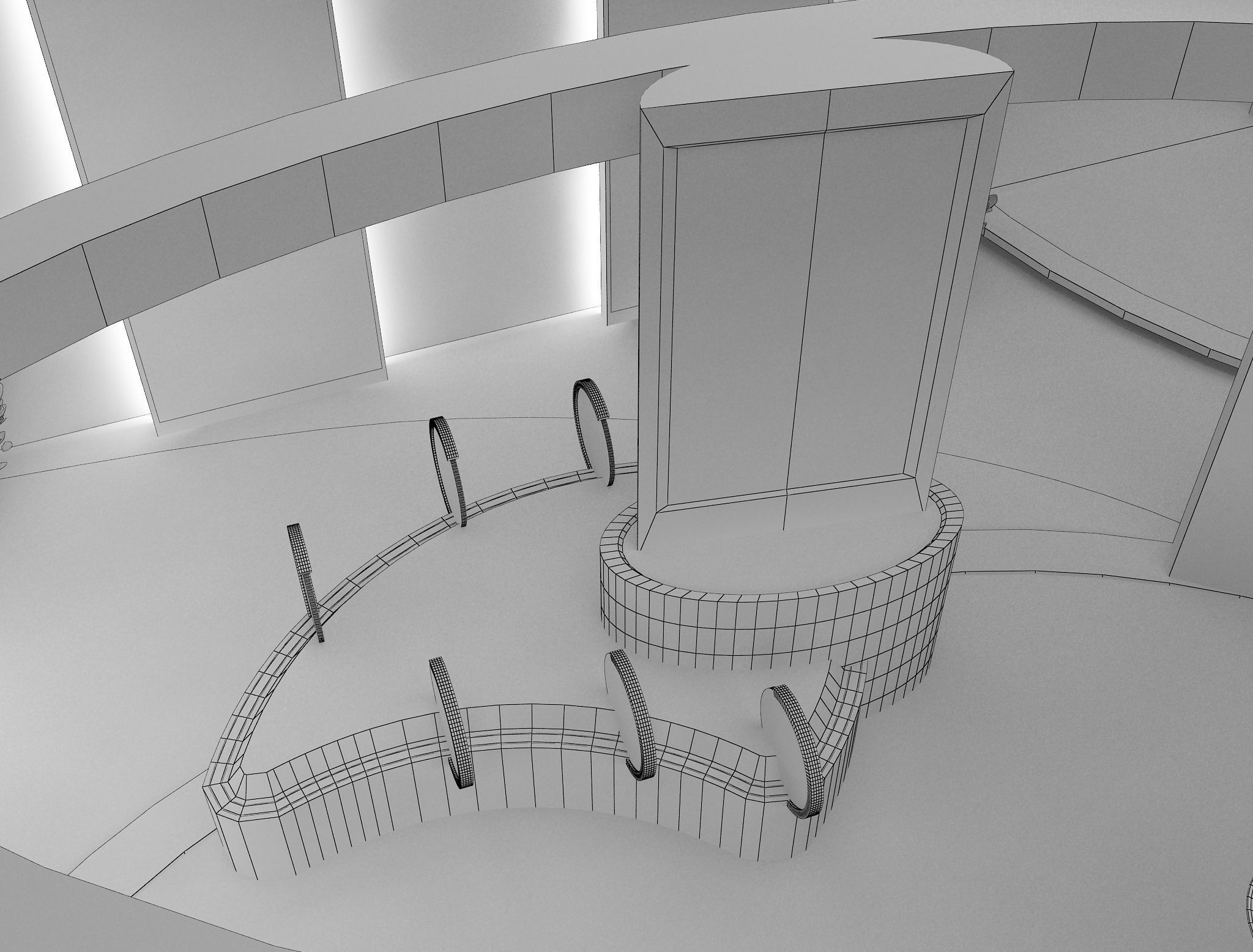  Booth Exhibition Stand a479a 3D model_27